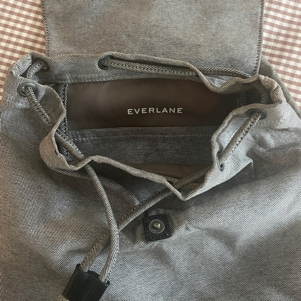 Gray Canvas Backpack Everlane - image 2